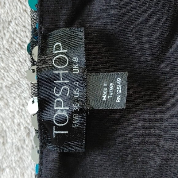 Topshop sequin bodysuit - Picture 2 of 4